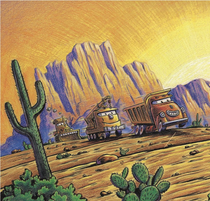 Construction Site: Road Crew, Coming Through — page 1