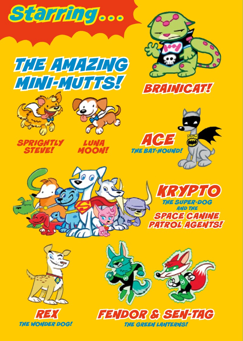 DC Super Pets : The Amazing Mini-Mutts — page 1