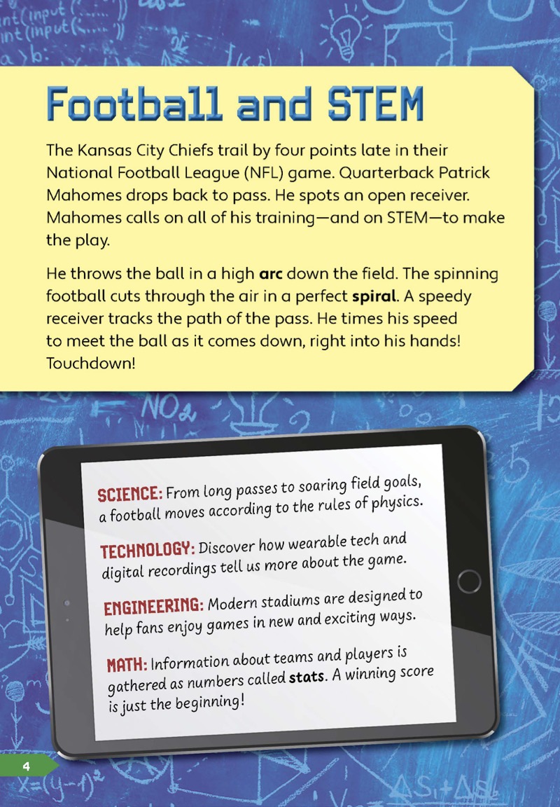 Football: Score with STEM! — page 1