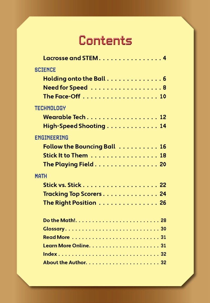 Lacrosse: Score with STEM! book cover