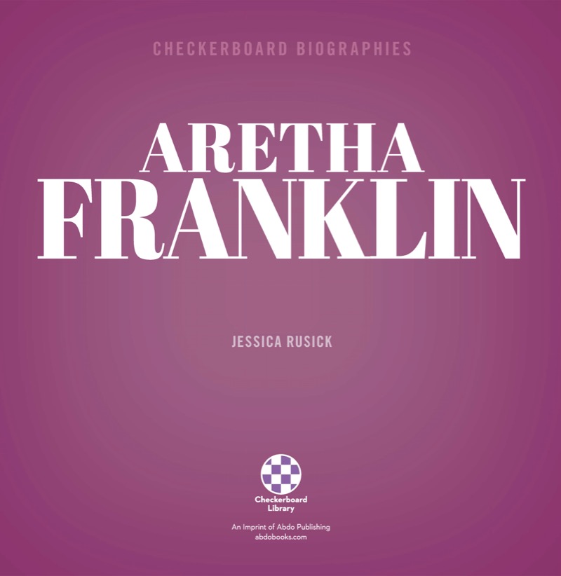 Checkerboard Biographies: Aretha Franklin book cover