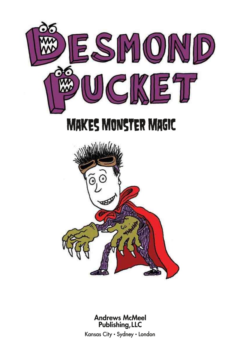Desmond Pucket Makes Monster Magic book cover