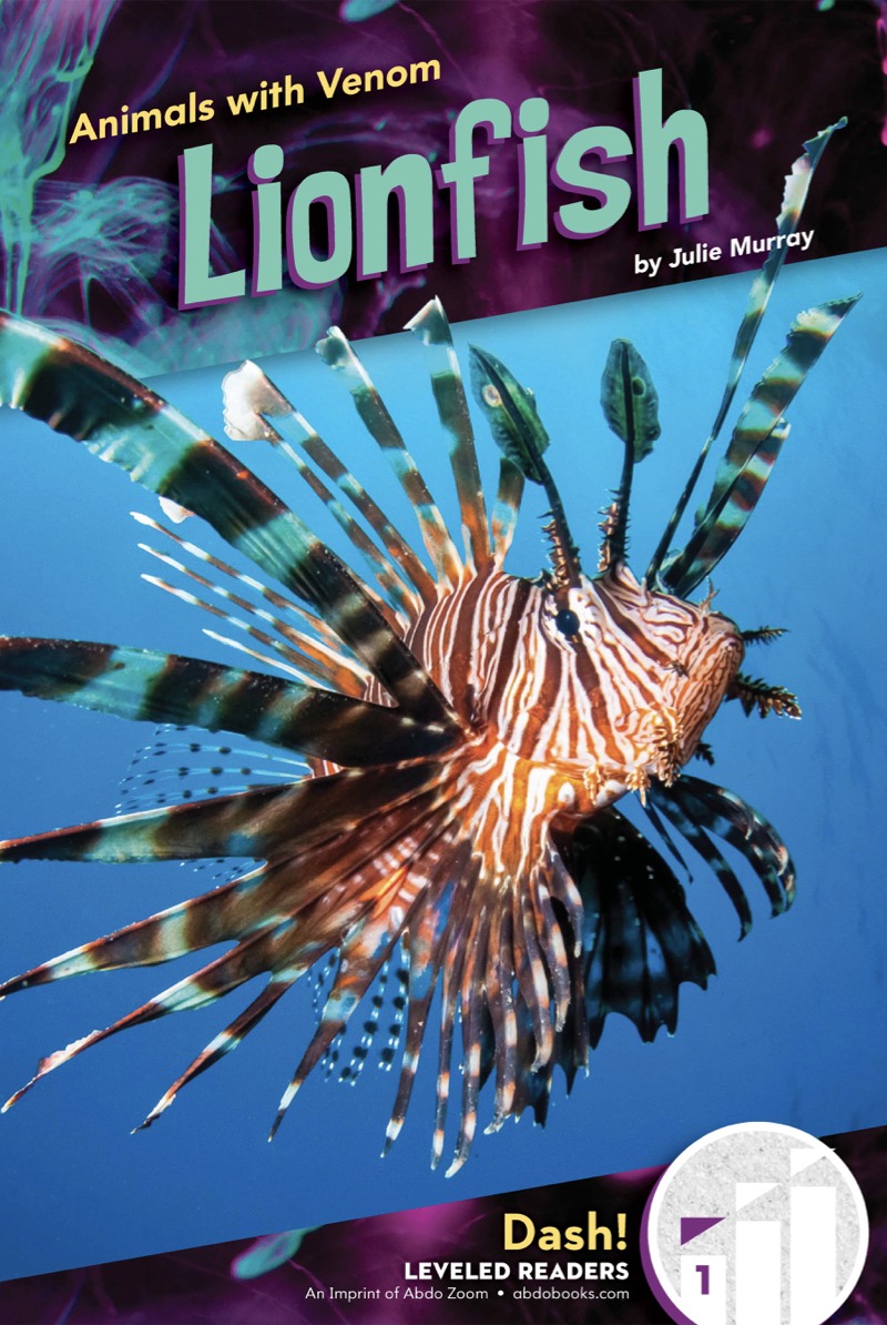Animals with Venom: Lionfish book cover
