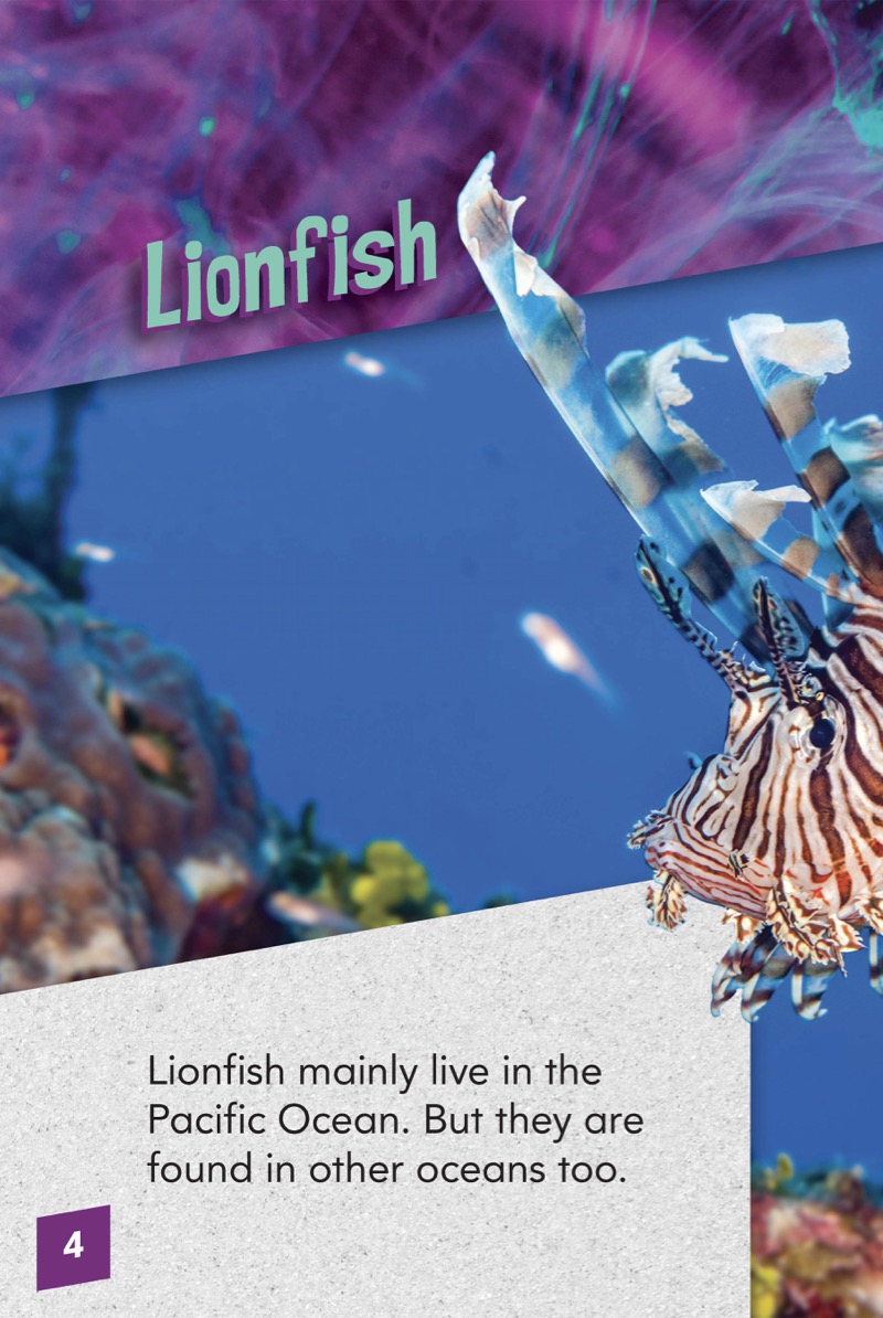 Animals with Venom: Lionfish — page 1