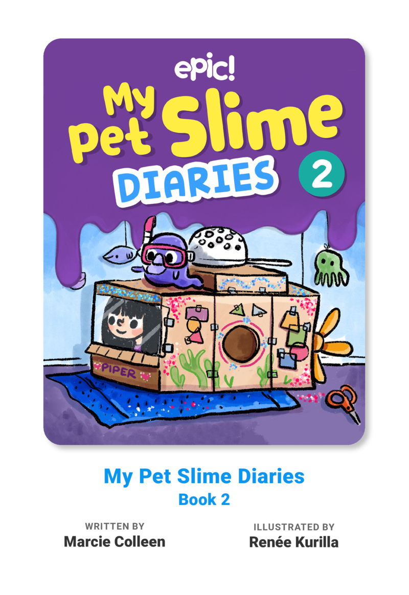 My Pet Slime Diaries Book 2 book cover