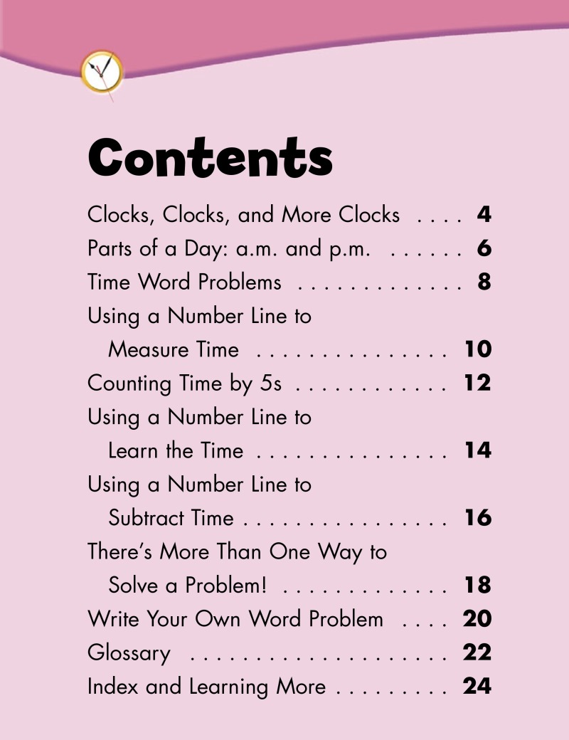 Time Word Problems (My Path to Math) book cover