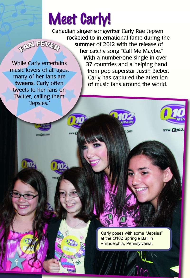Carly Rae Jepsen (Superstars!) — page 1