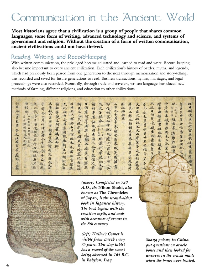 Communication in the Ancient World — page 1