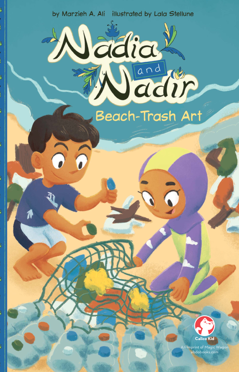 Nadia and Nadir: Beach-Trash Art book cover