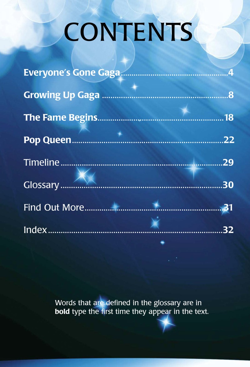 Lady Gaga (Superstars!) book cover