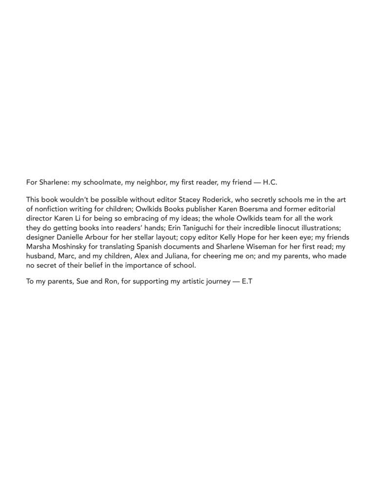 Secret Schools: True Stories of Bravery, Ingenuity, and the Determination to Learn — page 1