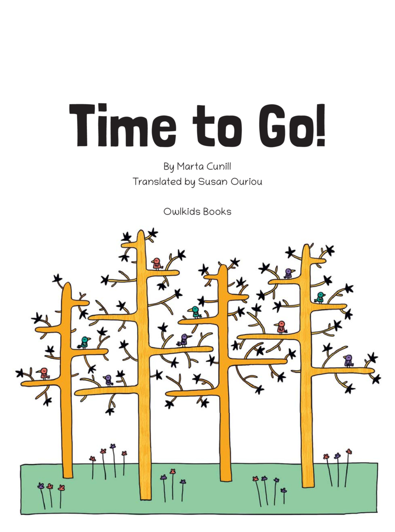 Time to Go! book cover