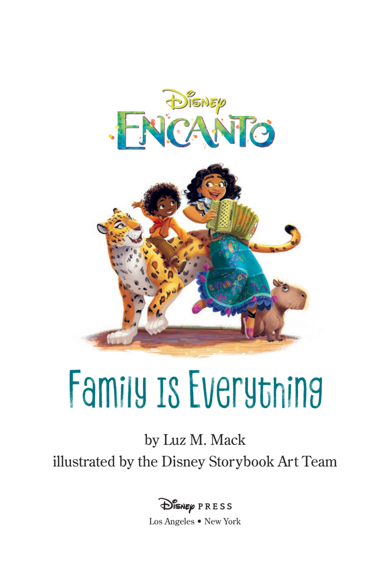 Encanto: Family Is Everything book cover
