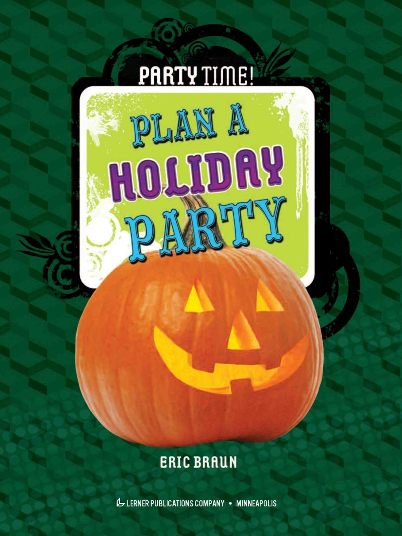 Plan a Holiday Party book cover