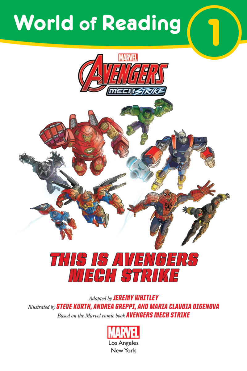 World of Reading: This Is Avengers Mech Strike book cover