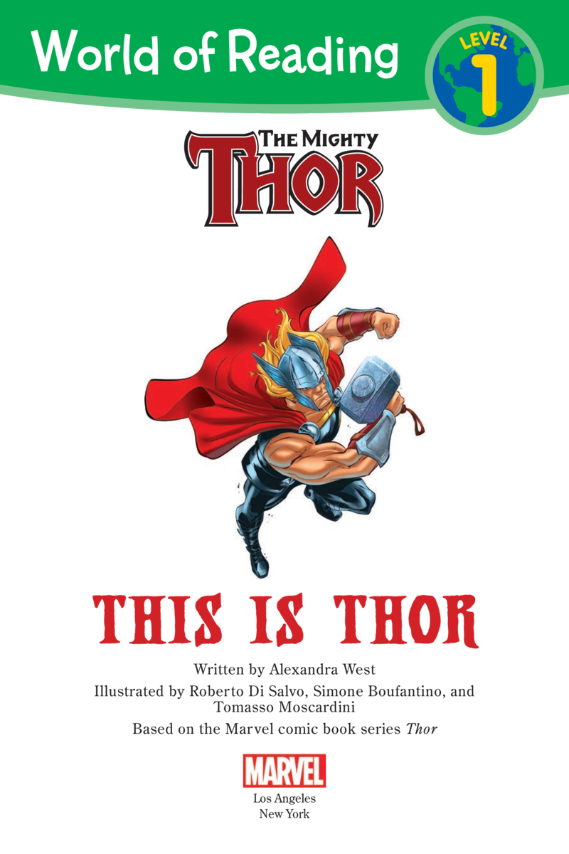 World of Reading: This is Thor book cover