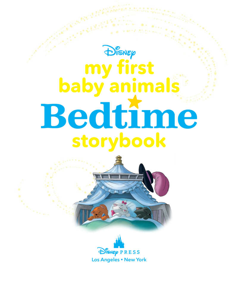 My First Baby Animals Bedtime Storybook book cover