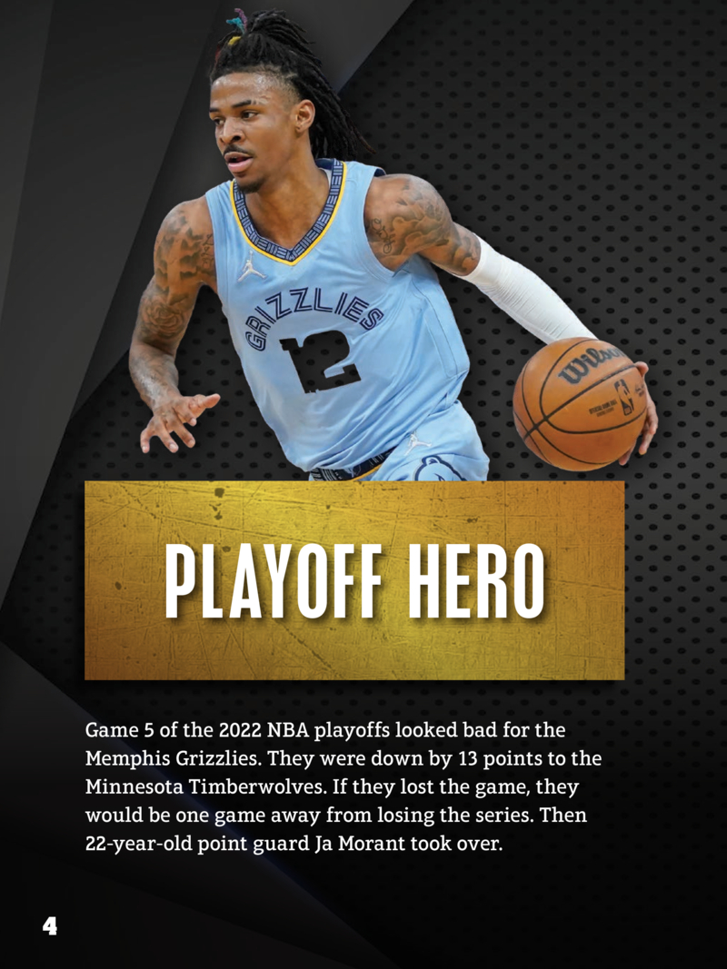 Sports VIPs: Meet Ja Morant: Memphis Grizzlies Superstar — page 1