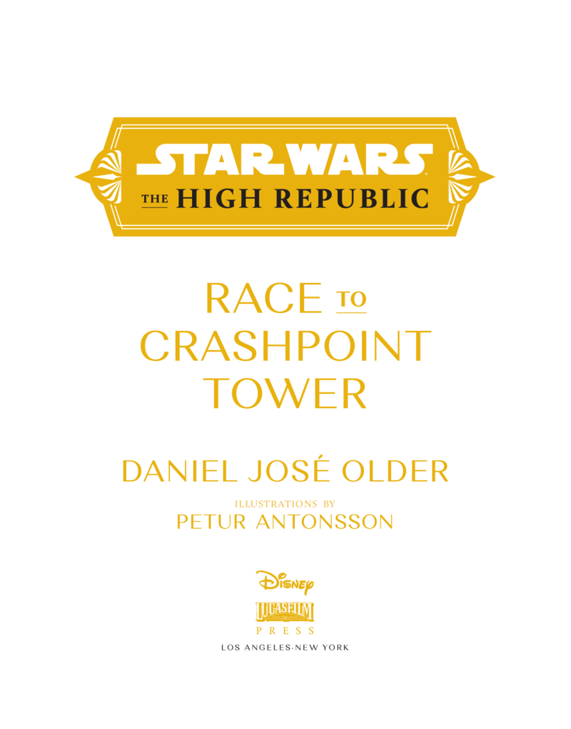 Star Wars: Race to Crashpoint Tower book cover
