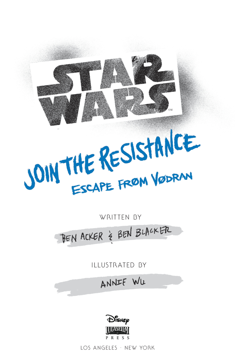 Star Wars: Join the Resistance: Escape From Vodran book cover