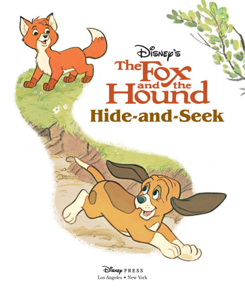 The Fox and the Hound: Hide-And-Seek book cover