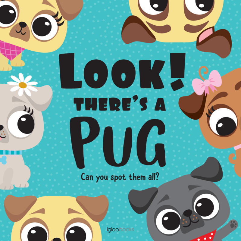 Look! There's a Pug: Can you spot them all? book cover