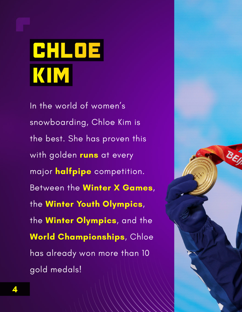 Play Like the Pros: Snowboard Like Chloe Kim — page 1