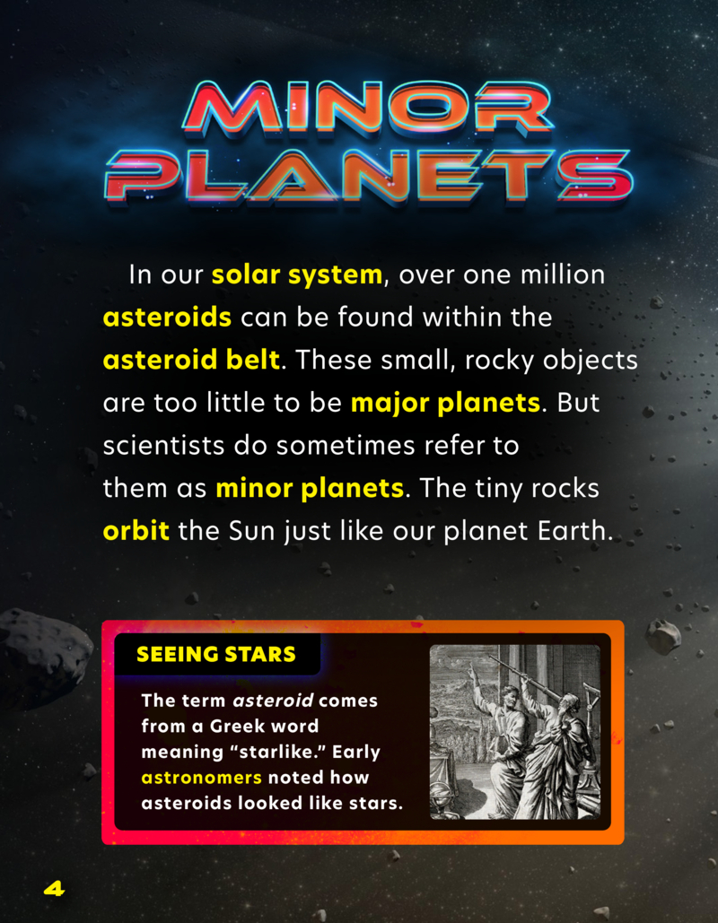 Space Treks: Destination Asteroid Belt — page 1