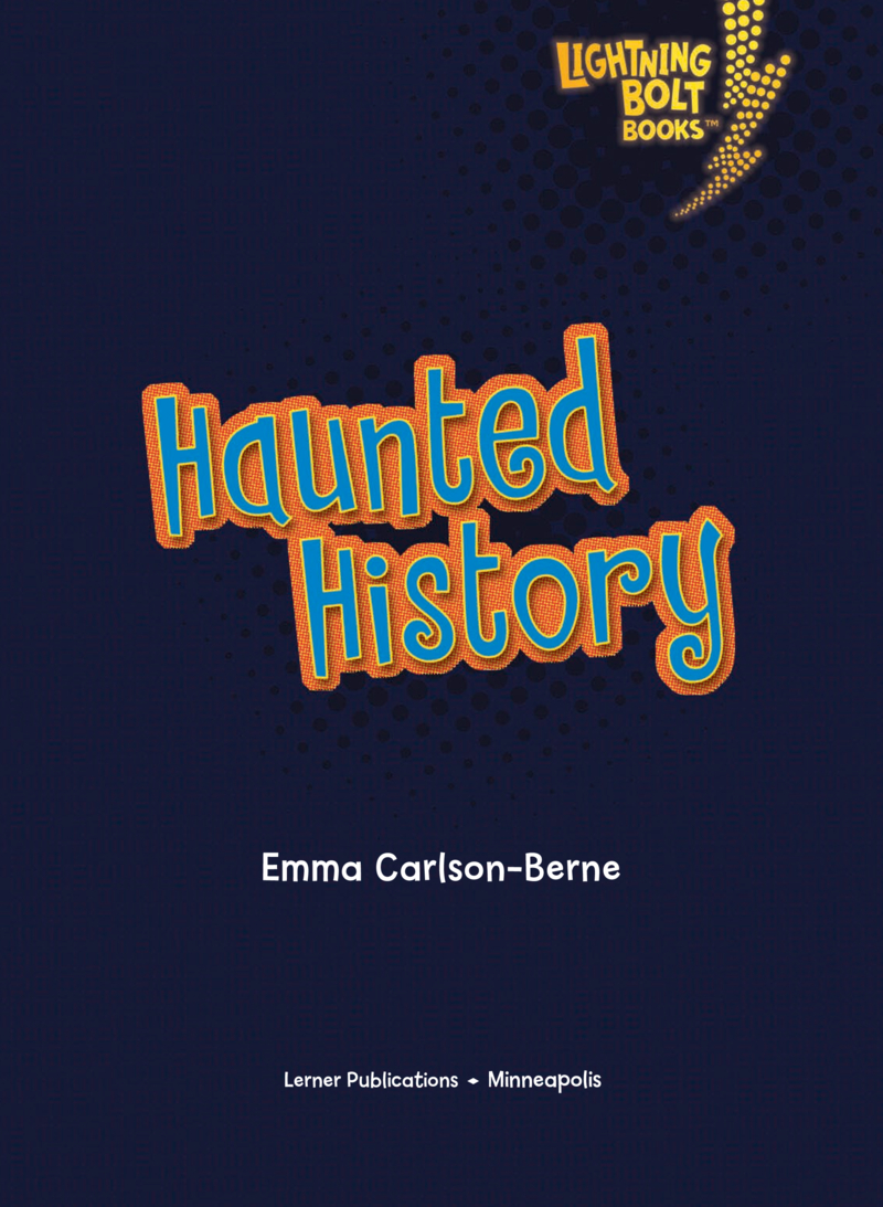 Haunted History book cover