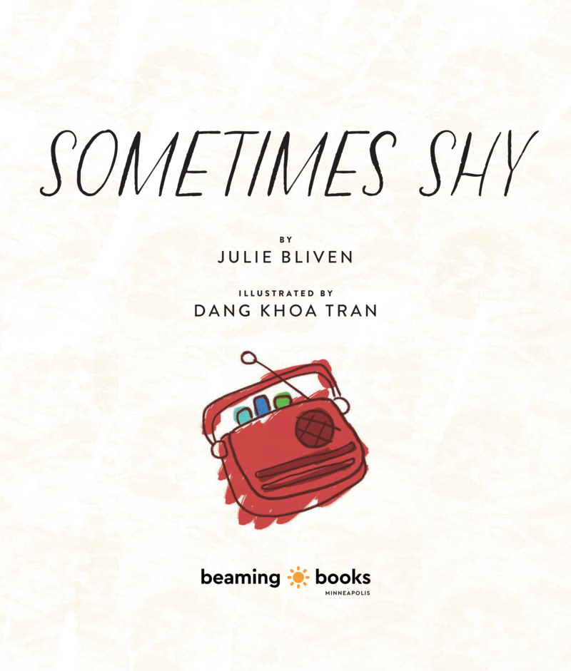 Sometimes Shy book cover