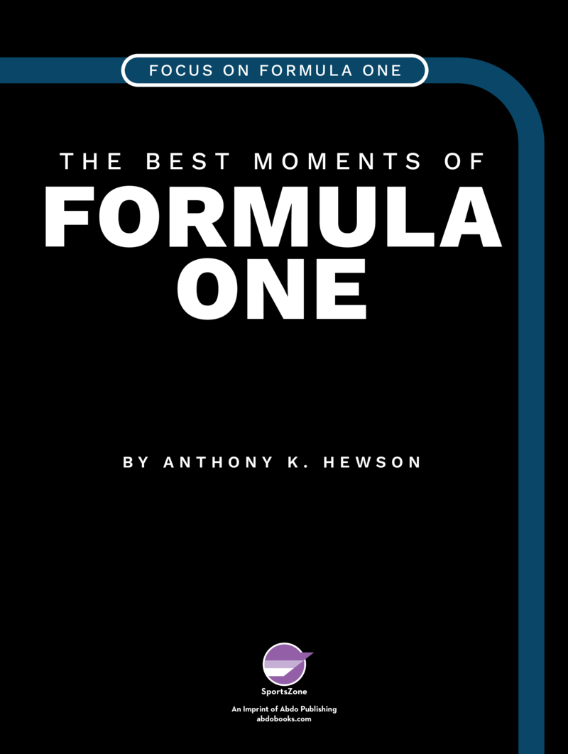 The Best Moments in Formula One book cover