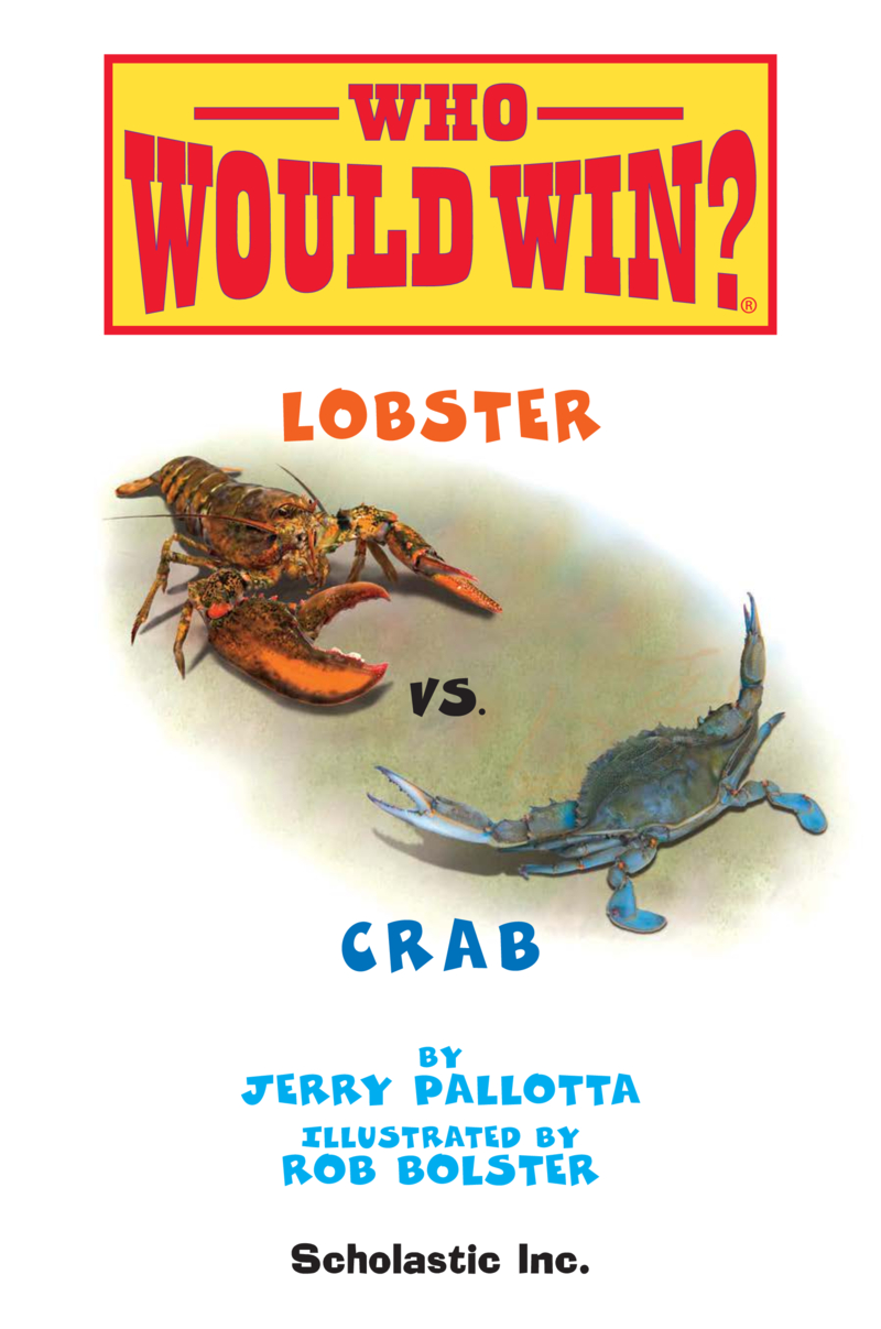 Lobster vs. Crab book cover