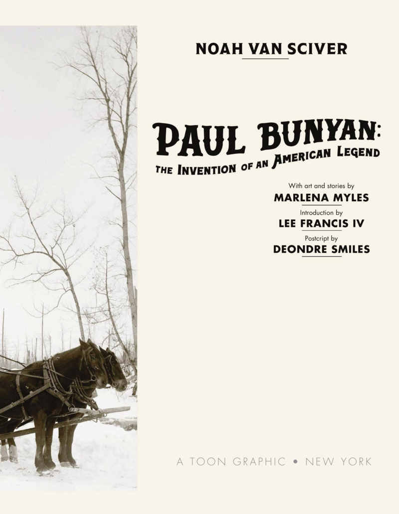 Paul Bunyan: The Invention of an American Legend book cover