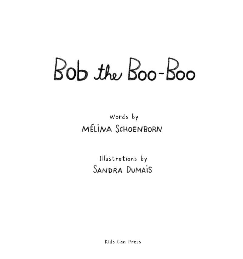 Bob the Boo-Boo book cover