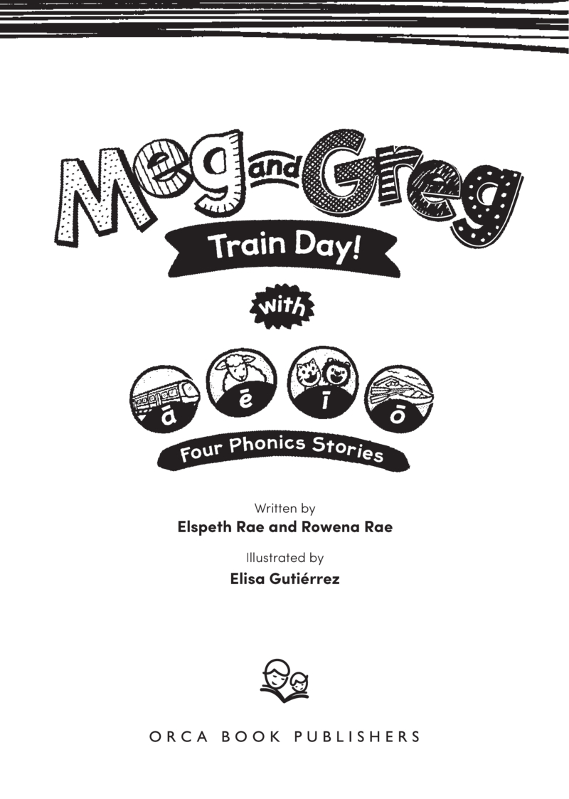 Meg and Greg: Train Day! book cover