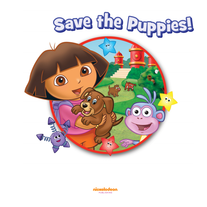 Dora the Explorer: Dora Save the Puppies book cover