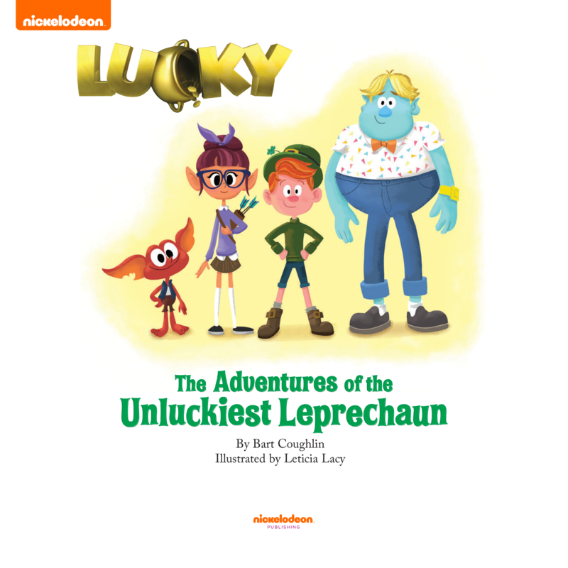 Lucky: The Adventures of the Unluckiest Leprechaun book cover