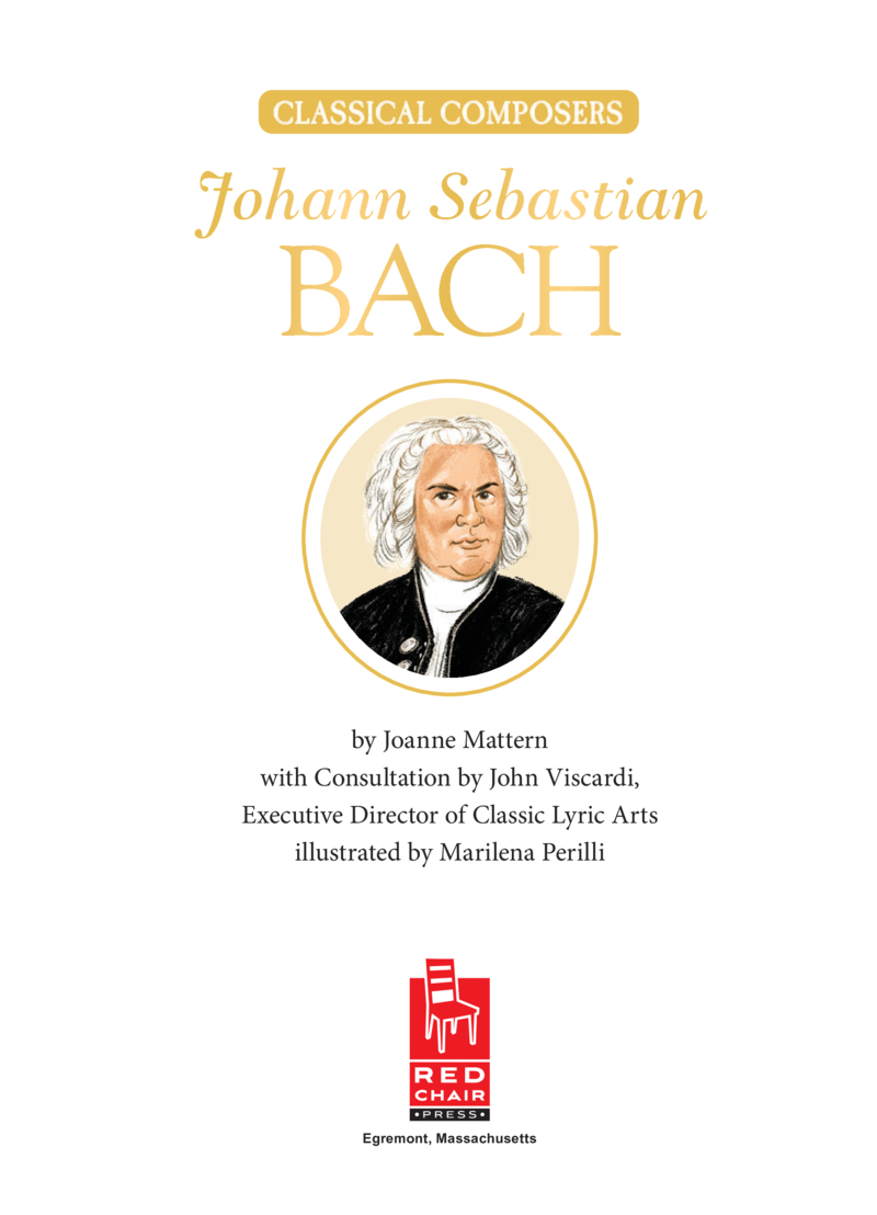 Johann Sebastian Bach book cover
