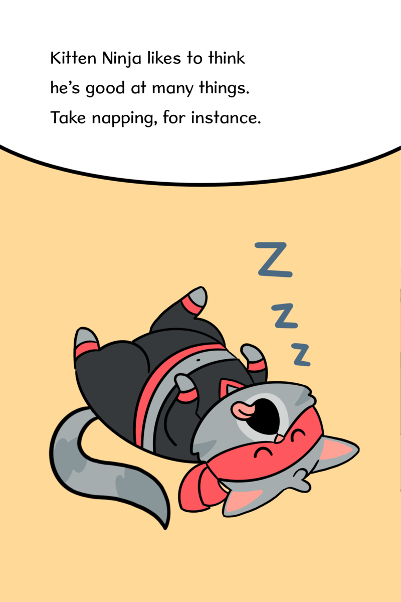 Kitten Ninja Level 3: The Art of Pouncing — page 1