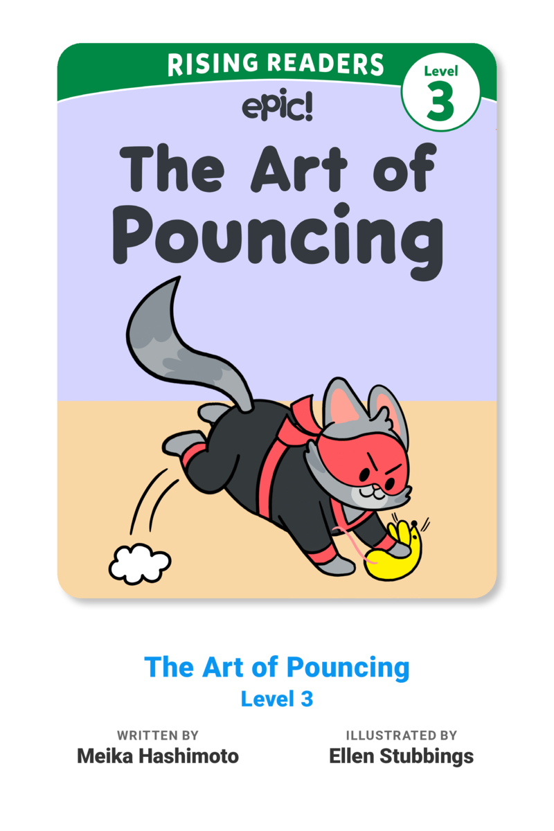 Kitten Ninja Level 3: The Art of Pouncing book cover