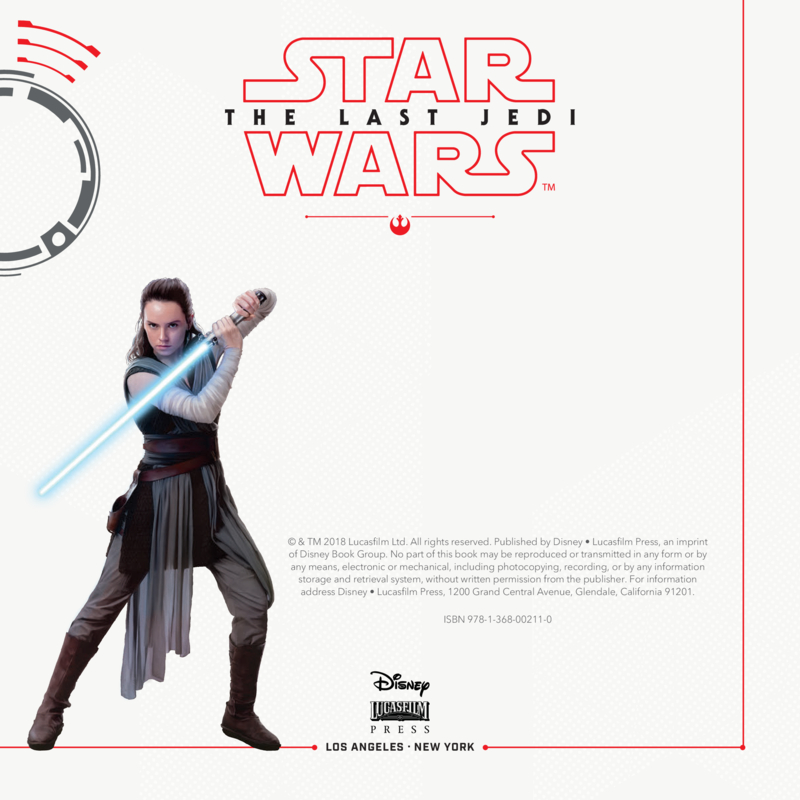 Star Wars: The Last Jedi book cover