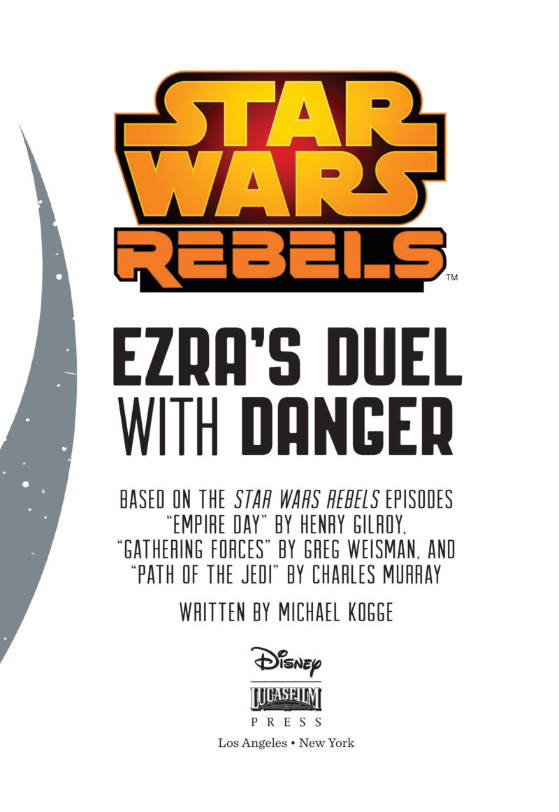 Star Wars Rebels: Ezra's Duel with Danger book cover