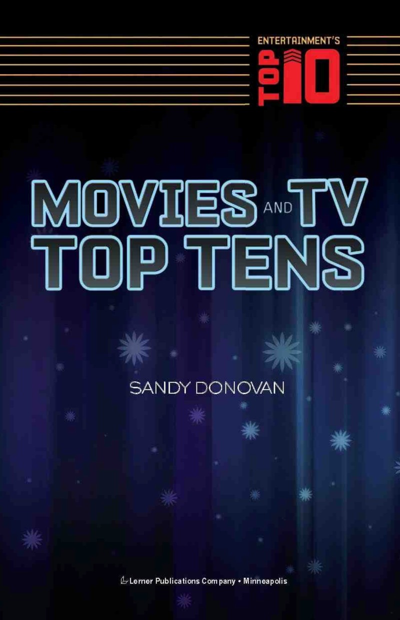 Movies and TV Top Tens book cover
