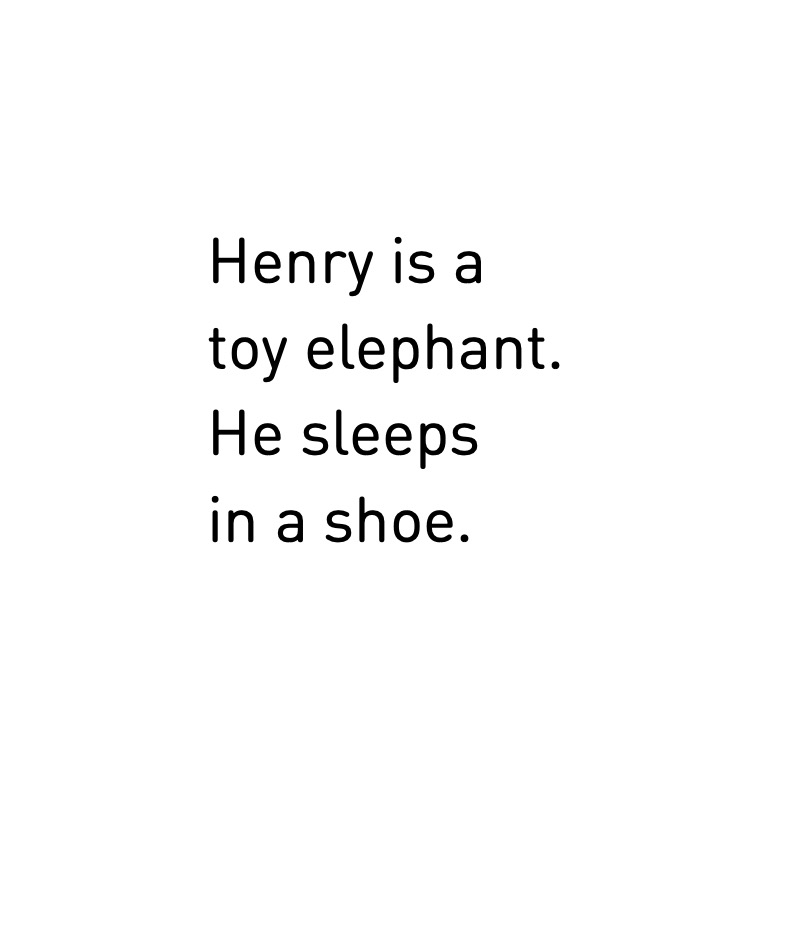 Henry's Exercises — page 1