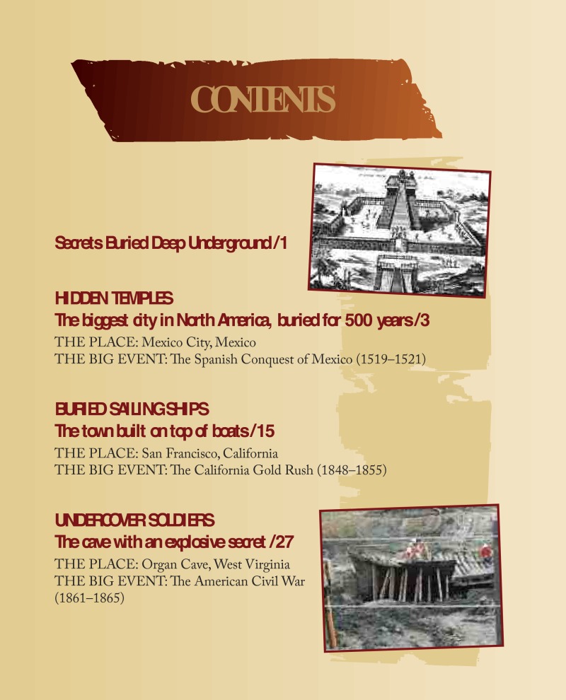 Secrets Underground: North America's Buried Past — page 1