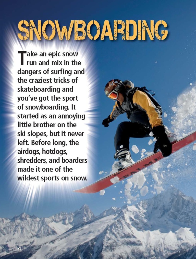 Action Sports: Snowboarding — page 1