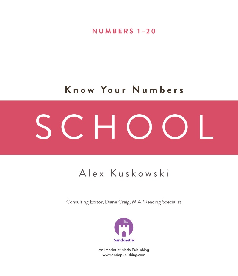 Know Your Numbers: School book cover