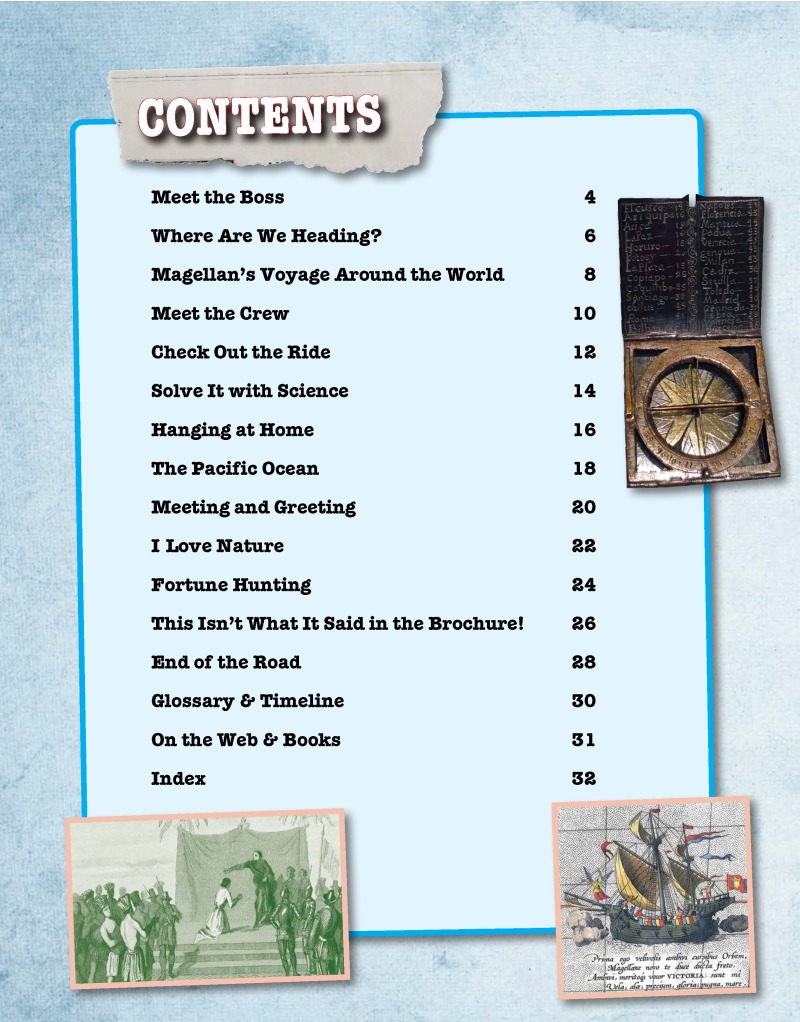 Explore with Ferdinand Magellan book cover