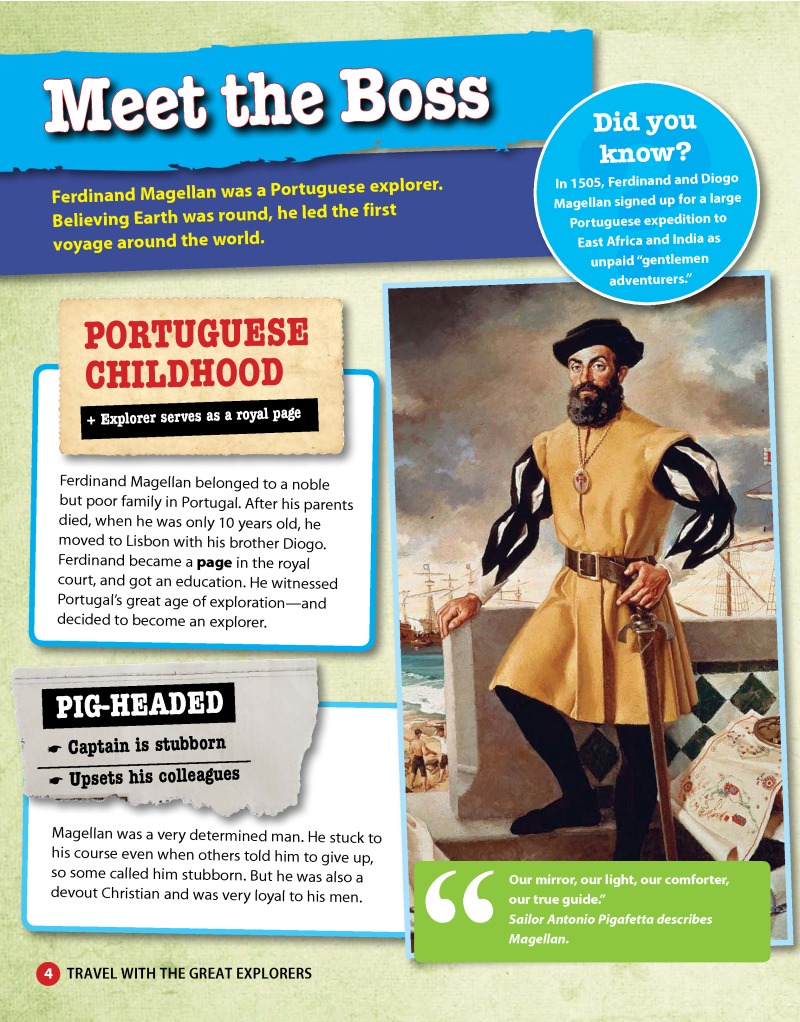 Explore with Ferdinand Magellan — page 1