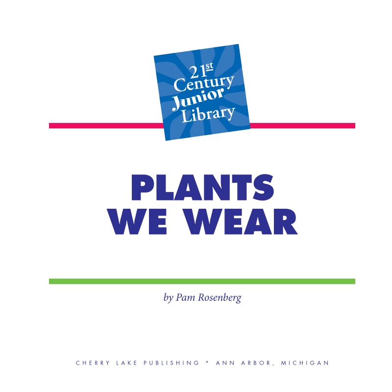 Plants We Wear book cover